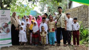 santunan yatim dan dhu'afa