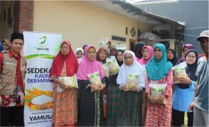 bantuan pangan untuk lansia kp cibedug ciawi