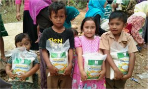 bantuan pangan untuk yatim