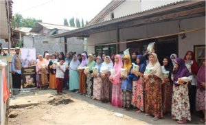 BANTUAN PANGAN UNTUK 2 KAMPUNG DI DESA CILUAR YAMUSA