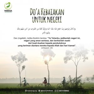 berdoa untuk kebaikan negeri YAMUSA