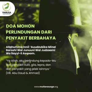 Doa Mohon Perlindungan dari Penyakit Berbahaya-Yamusa