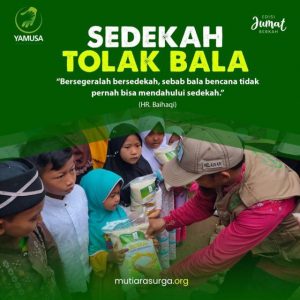 SEDEKAH TOLAK BALA-Mutiara Surga