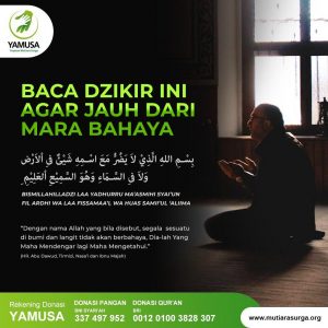 BACA DZIKIR INI AGAR JAUH DARI MARA BAHAYA Mutiara Surga