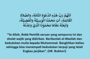 Doa Setelah Adzan -www.mutiarasurga.org