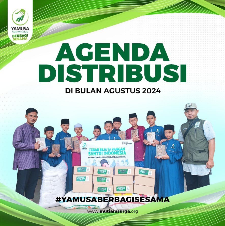 Agenda Distribusi YAMUSA - www.mutiarasurga.org