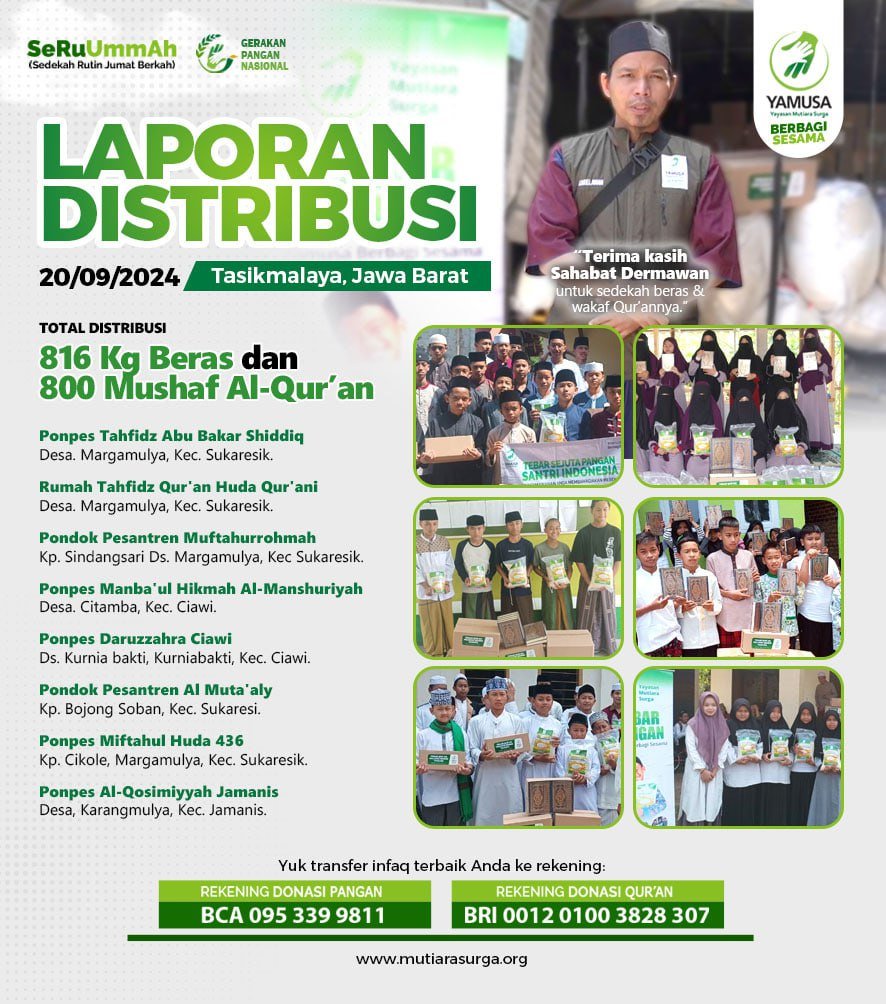 Laporan Khusus Ekspedisi Tasikmalaya - www.mutiarasurga.org