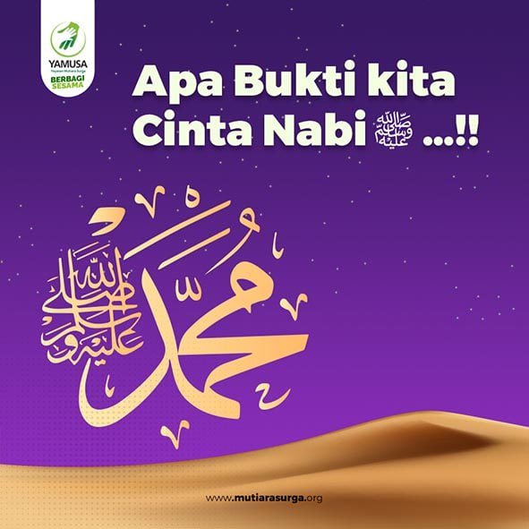 apa bukti kita cinta nabi - www.mutiarasurga.org